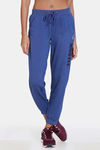 Zelocity Relaxed Fit Cotton Joggers - Blue Depth — thumbnail 2